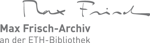 Max Frisch-Archiv an der ETH-Bibliothek
